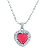 Valentine Day & Friendship Day Special For Couple With Heart Design Pendant With Chain