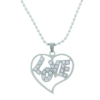 Valentine Day & Friendship Day Special For Couple With Heart Design Pendant With Chain 1