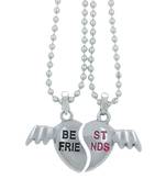 Valentine Day & Friendship Day Special For Best Friend With "Best Friend" Letter Design Leather Pendant With Chain