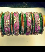 Pink bangles-and-bracelets