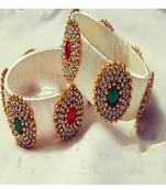 White bangles-and-bracelets