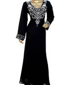 Traditional Classic Arabian Islamic Kaftan Gown Maxi Caftan Abaya