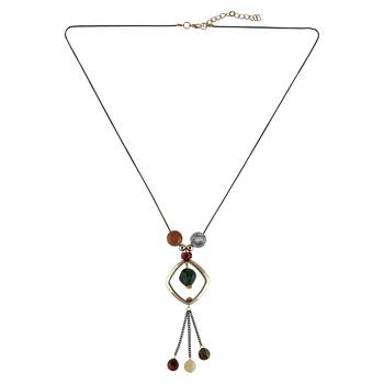 Fashion Alloy Multicolour Beads Necklace For Women, Girlfriend,Girls & Wife 2