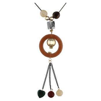 Fashion Alloy Multicolour Beads Necklace For Women, Girlfriend,Girls & Wife 1