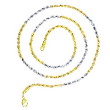 Fashion Brass Gold Plated Chain For Women, Girlfriend,Girls & Wife 1