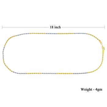 Fashion Brass Gold Plated Chain For Women, Girlfriend,Girls & Wife 3