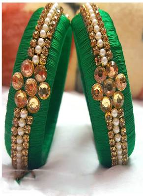Green bangles-and-bracelets 1