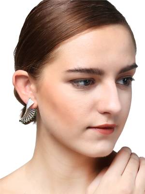 Gold Cubic Zirconia Earrings 3