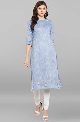 Janasya Multicolor printed cotton kurtis 2