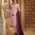 Pink Georgette Salwar With Dupatta