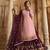 Pink Georgette Salwar With Dupatta