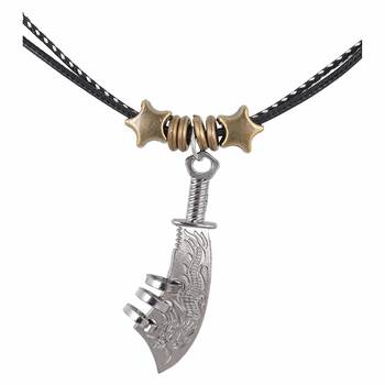 Stainless Steel Pendant With Chain For Men,Boys,Husband & Unisex 1