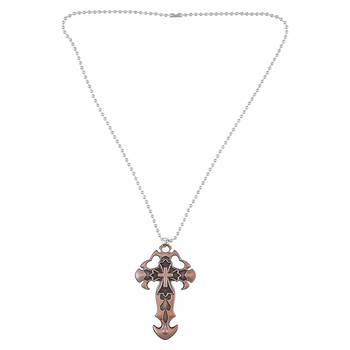 Cross Pendant With Chain For Men,Boys,Husband & Unisex 2