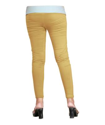 Chikoo Cotton Ankle Length Leggings for Women's and Girl's (Free Size) 3