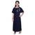 Pink Plain Faux Polyester Kids Girl Gowns