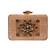 Net Silk Made Black Color Clutch With Stone Embellishemnt Work