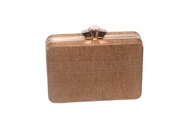 Net Silk Made Black Color Clutch With Stone Embellishemnt Work 2