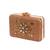Net Silk Made Black Color Clutch With Stone Embellishemnt Work