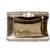 Net Silk Made Black Color Clutch With Stone Embellishemnt Work