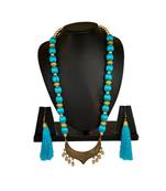 Blue necklaces