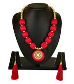 Red necklaces