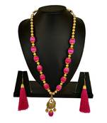 Pink necklaces