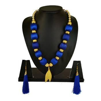 Blue necklaces 1