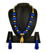Blue necklaces