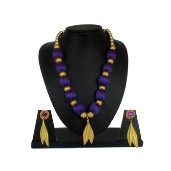 Purple necklaces 1