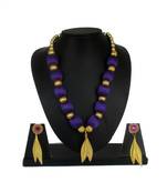 Purple necklaces