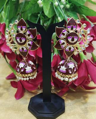 Multicolor jhumkas 1