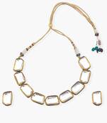 Big Kundan Statement Choker With Matching Studs