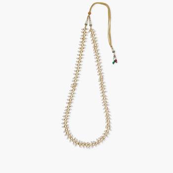 Opera Length Long Kundan And Pearl Neckpiece 1