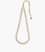Opera Length Long Kundan And Pearl Neckpiece