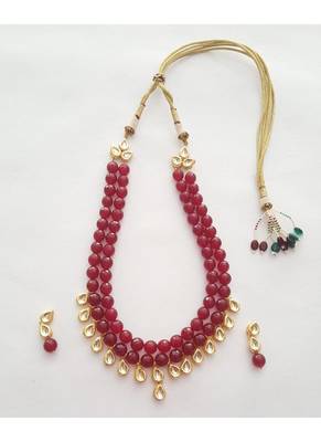 Ruby Kundan Set 1
