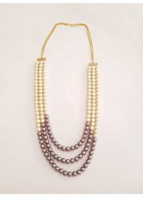 Grey And White Pearls 1