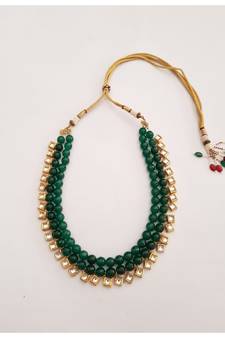 Emerald Kundan Necklace