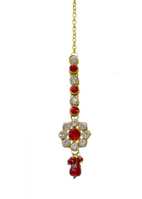 Red Maang Tikka 1