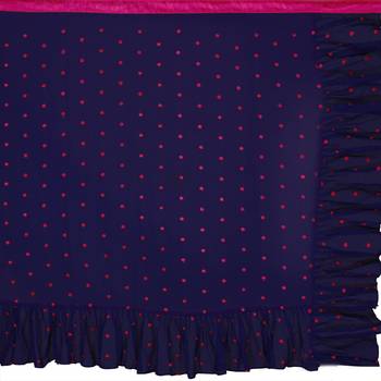 Blue embroidered georgette saree with blouse 5