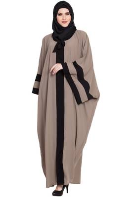 Beige Designer kaftaan kashibo abaya 1
