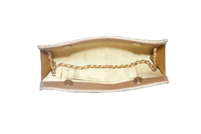 Reg Zine Made Multi Color Clutch With Embroidery Work