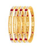 Gold bangles-and-bracelets
