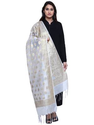 Women's Banarasi Silk Jacquard Dupatta 1