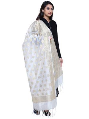 Women's Banarasi Silk Jacquard Dupatta 2