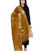 Women's Banarasi Cotton Silk Chanderi Jacquard Dupatta