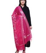 Women's Banarasi Cotton Silk Chanderi Jacquard Dupatta