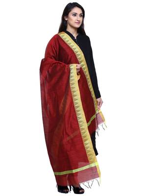 Women's Banarasi Cotton Silk Chanderi Jacquard Dupatta 2