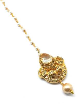 Gold Plated Maang Tikka For Women & Girls 3