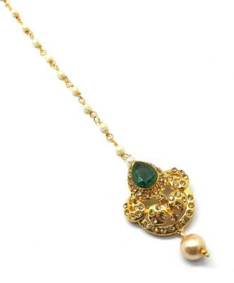 Gold Plated Maang Tikka For Women & Girls 1