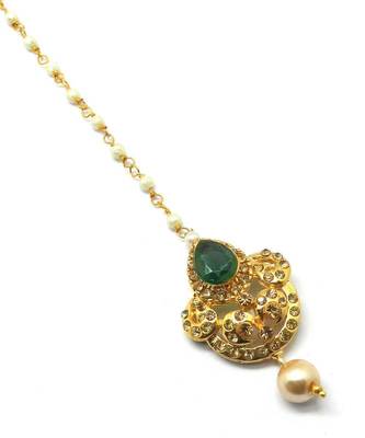 Gold Plated Maang Tikka For Women & Girls 2